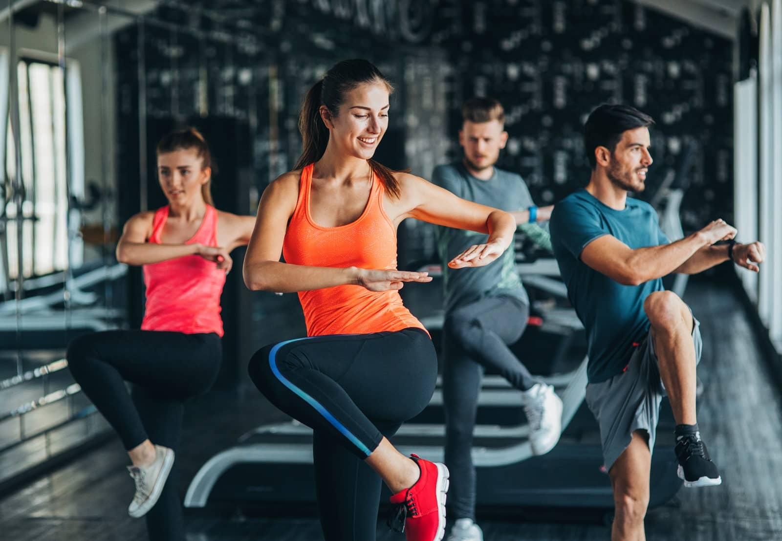 health club fitness class