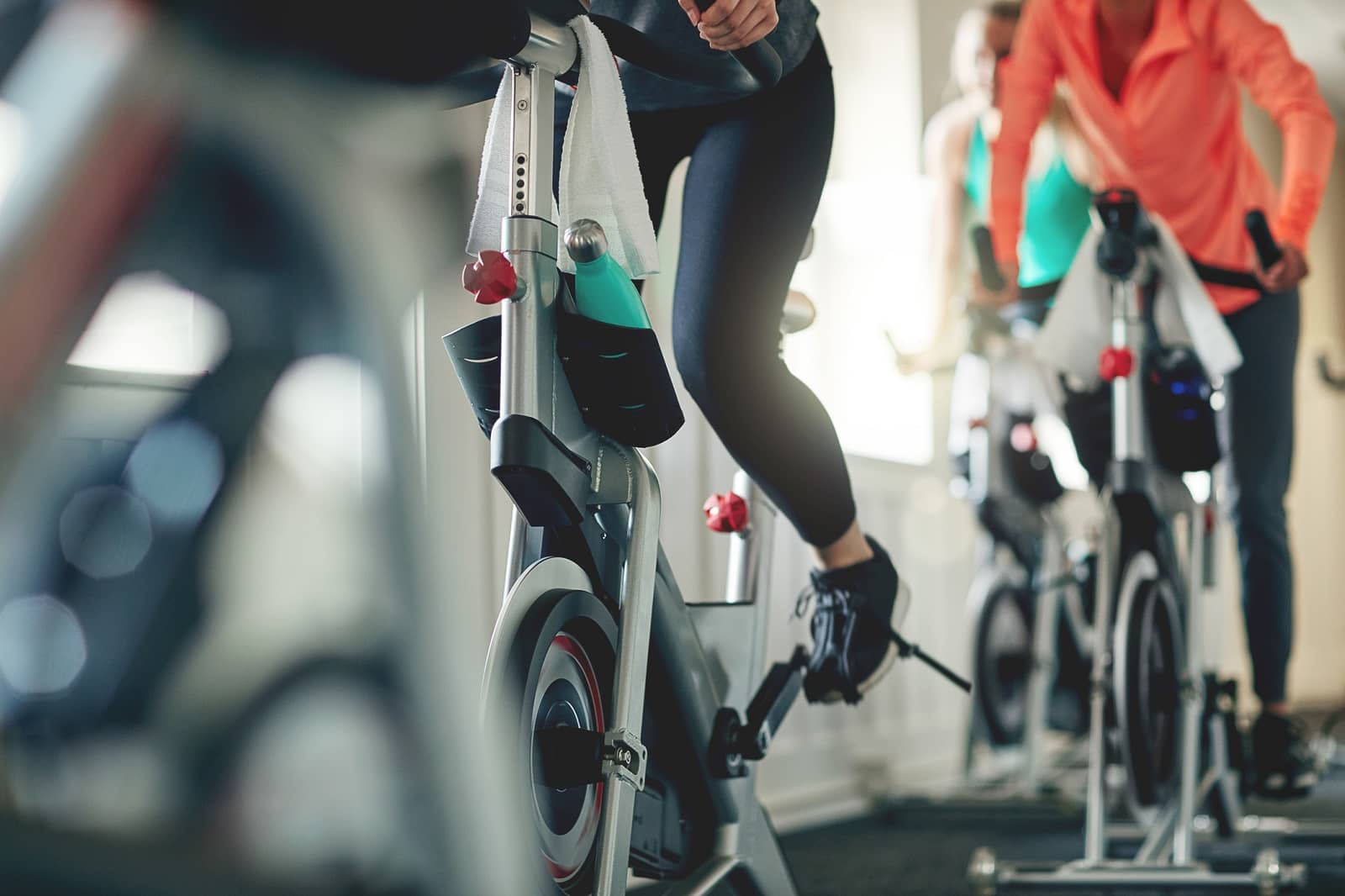 working out bikes