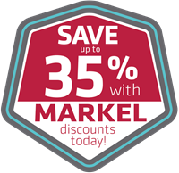 Save up to 35% with Markel discounts