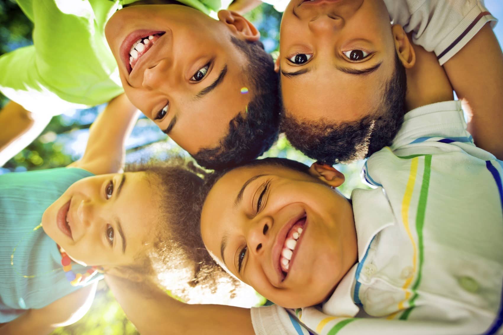 kids in a circle